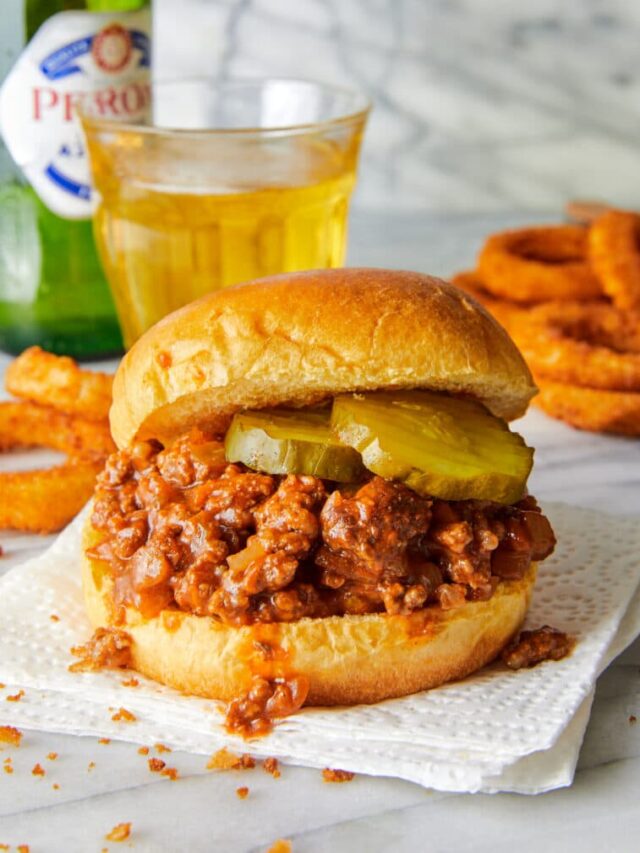 Sloppy Joe Salvation: The Ultimate Comfort Food Fix