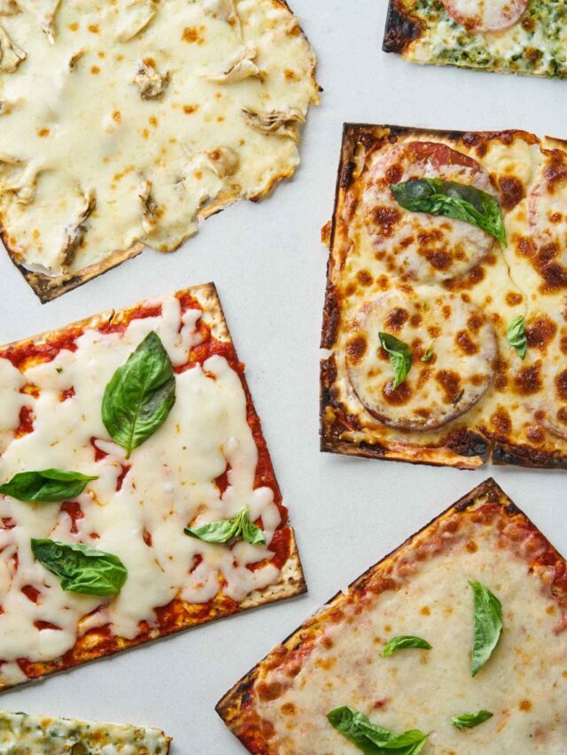 Craving pizza but No dough? No problem!  Matzo makes a surprisingly delicious