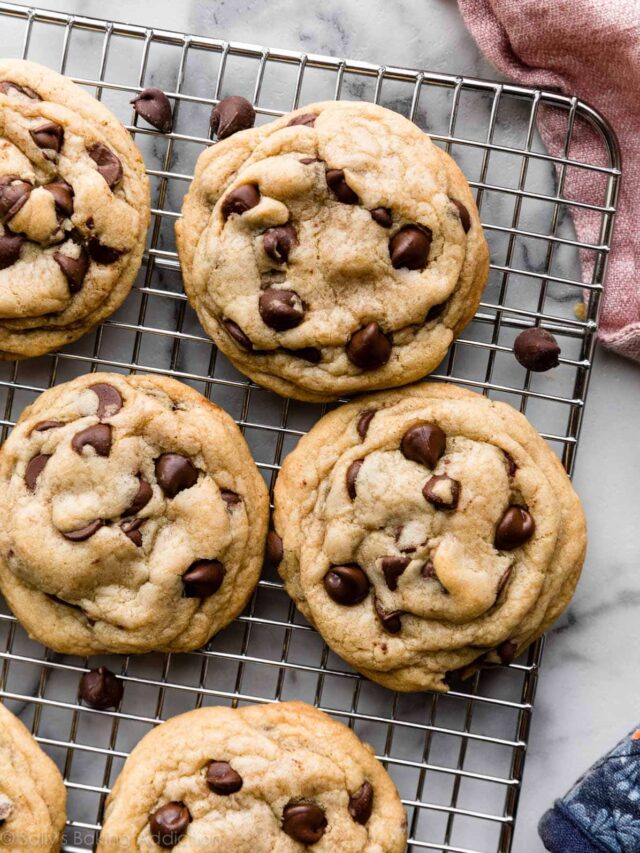 Crumble Cookies Homemade Recipe-A Gooey Delight